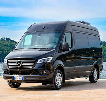 Mercedes-Benz Sprinter People Carrier Chauffeurs, Italy